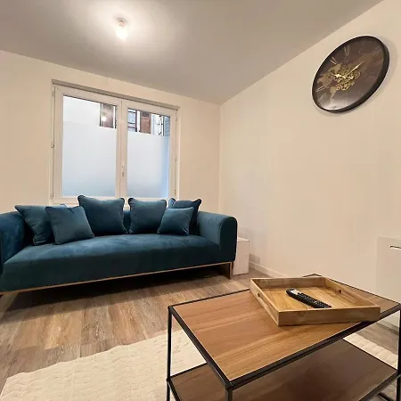 度假居 Maison Moderna-8 Personnes-wifi-centre 丰特奈勒孔特
